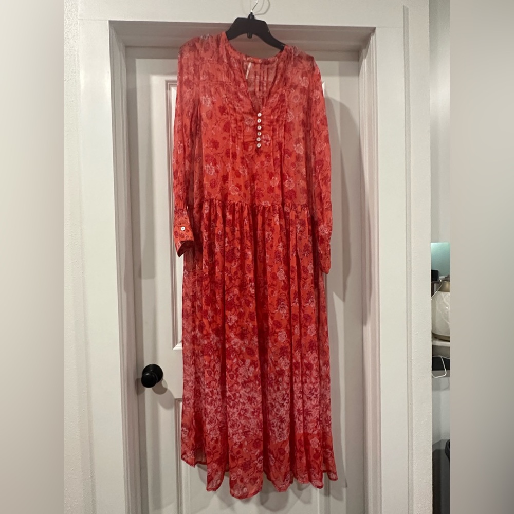 NWOT See it through FP dress